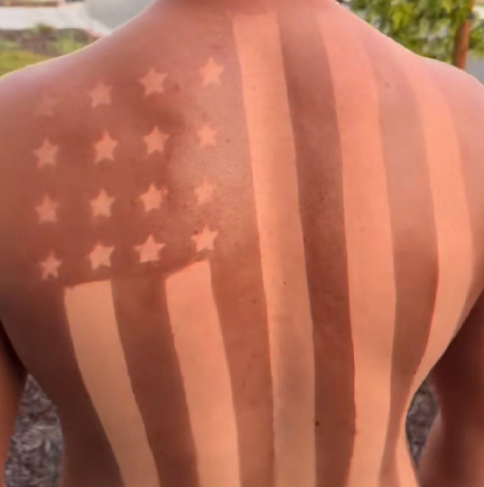Flag Back Design at The Pink Linen Boutique in Fairview, OK