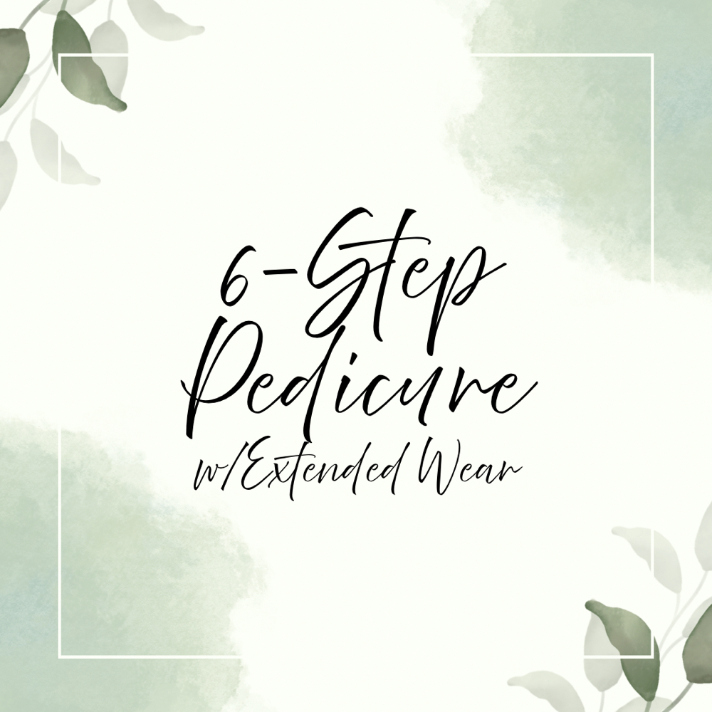 6-Step Pedicure w/Extended Wear