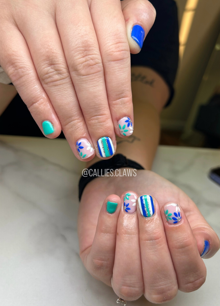 Gel Mani W/ Soak Off (My Products)