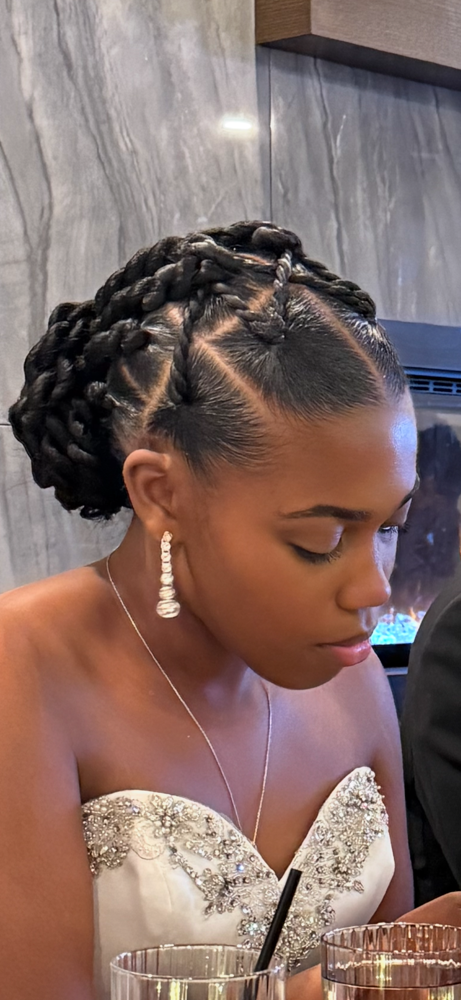Wedding Day Hair at Everything Braids in Maitland, FL