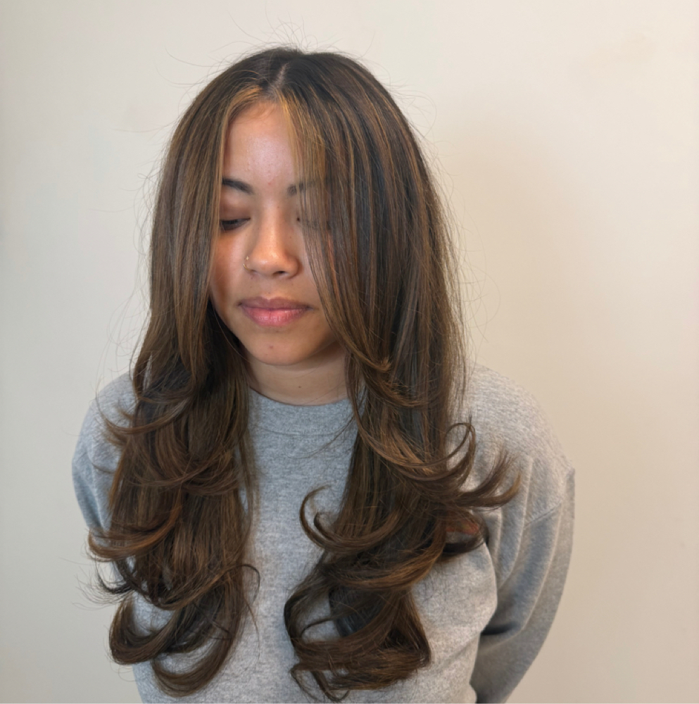 Hair Cut Add On at Sittin pretty styles in Burbank, CA