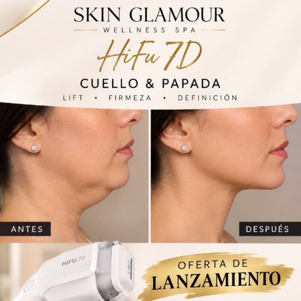 Glamour Neck Lift HiFU at Skin Glamour Spa in Tustin, CA