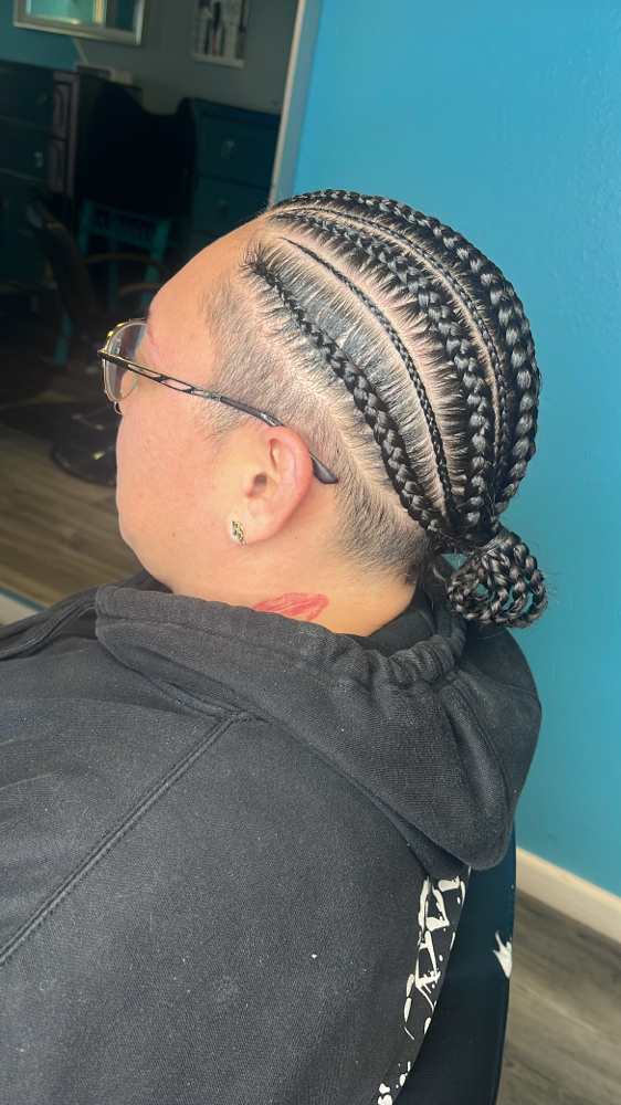 MEN’S STRAIGHT BACK at Drea’s hair design in Oakland, CA