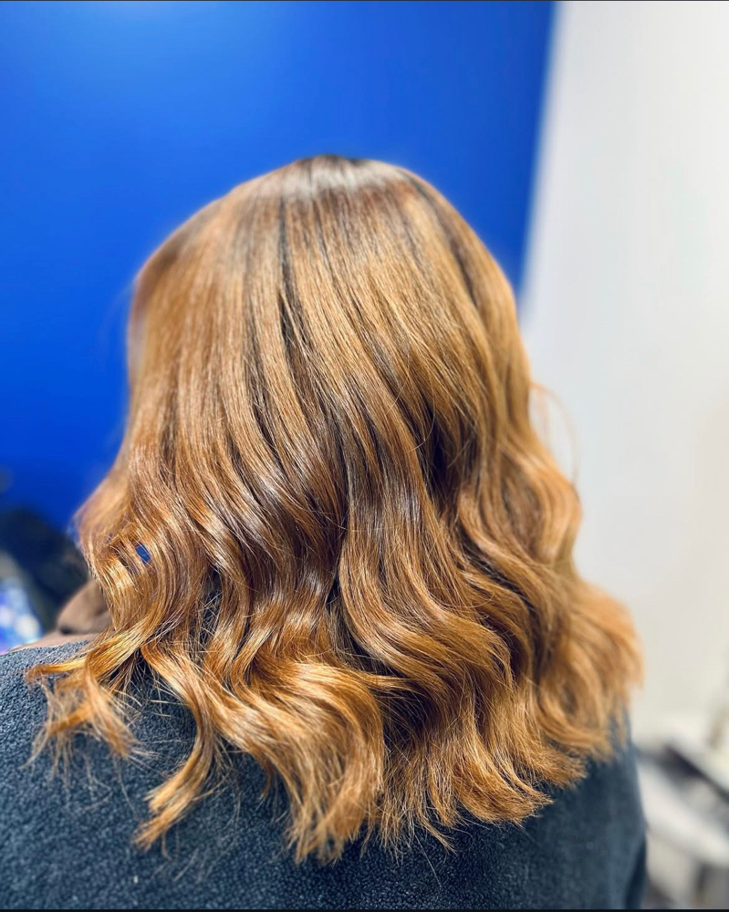Silk Press Blowout