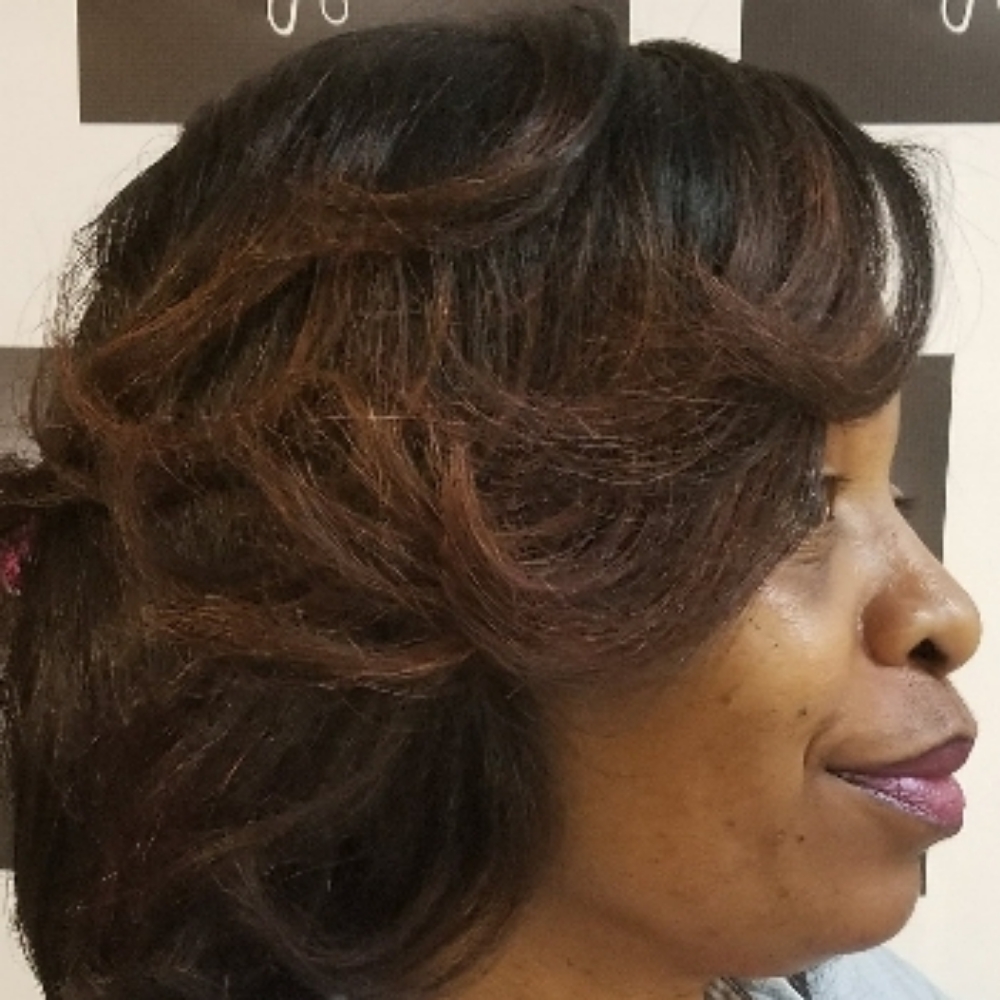 Blowout Services /NATURAL HAIR at Wildflowers Salon in Reidsville, NC