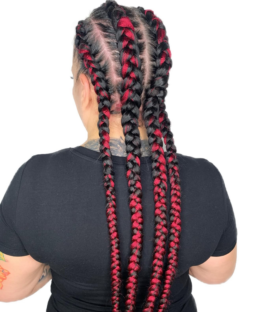 4 Boxer Braids