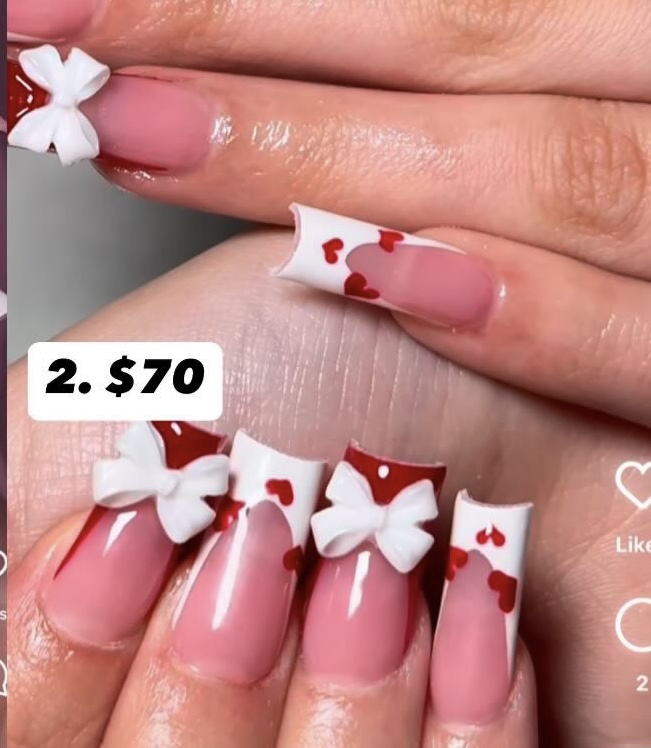 Valentine Nails (Inspo #2)