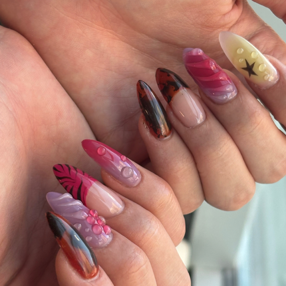 Tier Three Nail Art at Euphoric Nail Studio in Pittsburgh, PA