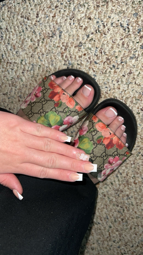 Acrylic Toes/ Pedi Combo at Jazz It Up💜 in Shorewood, IL