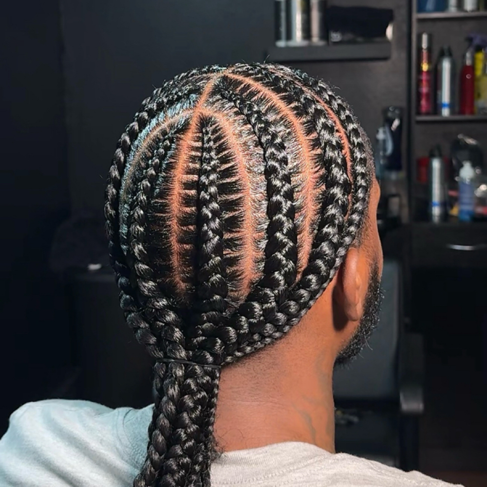 8 Pop Smoke Braids at Slaid & Stitched in Arlington, TX