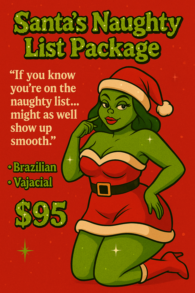Santas Naughty List package