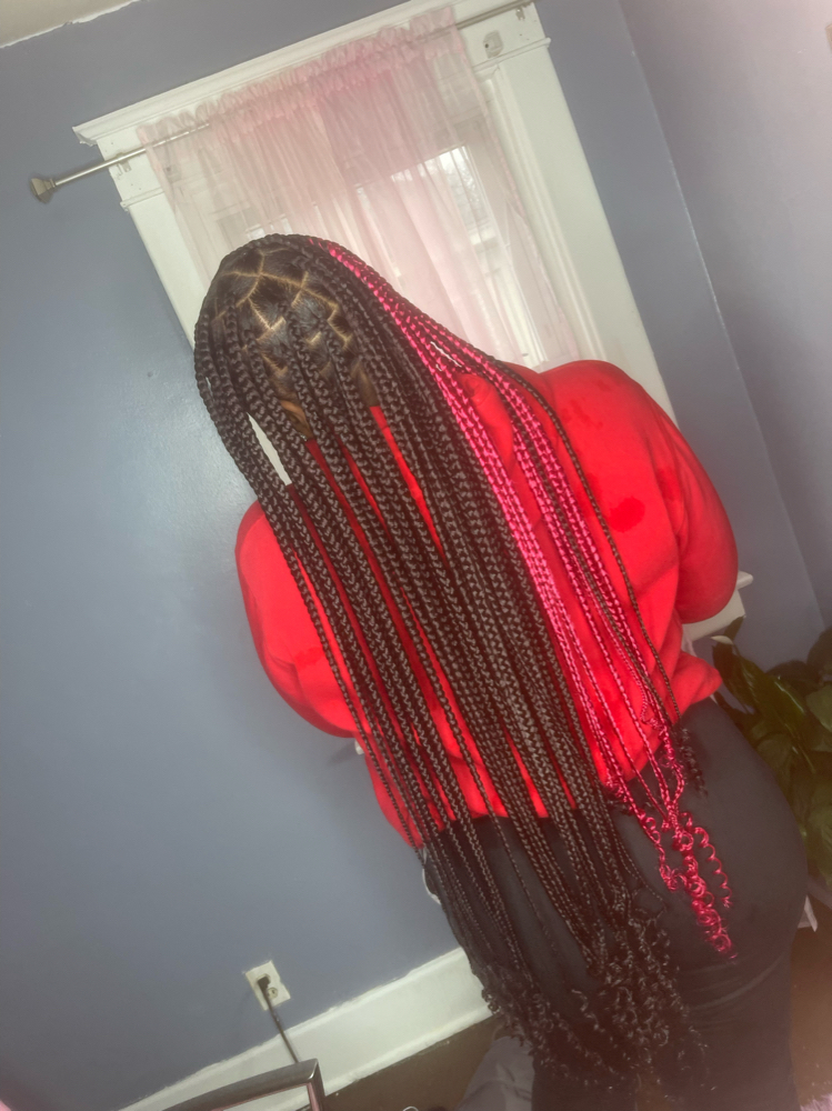 Medium Large Knotless