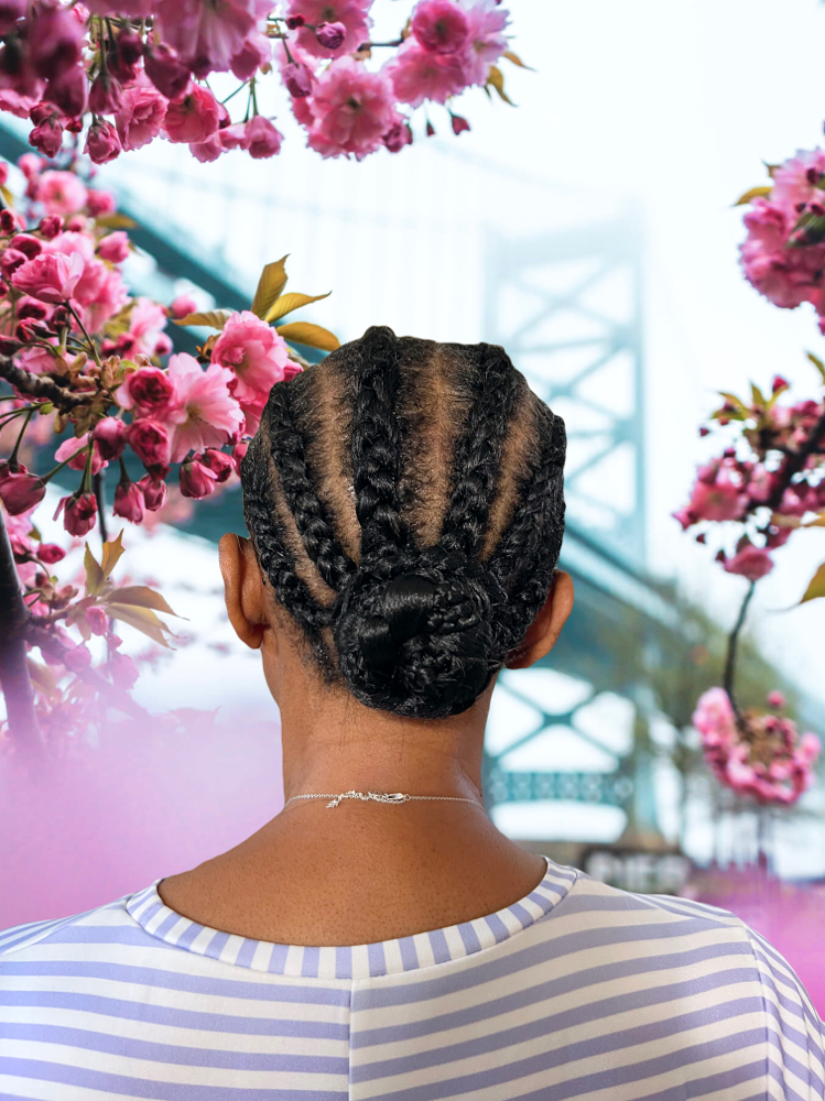 Adult Cornrow styles hair added