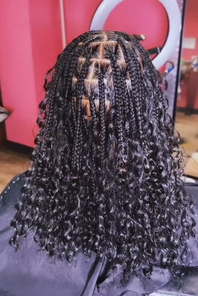 Knotless Med Boho Bob at HMH in Houston, TX