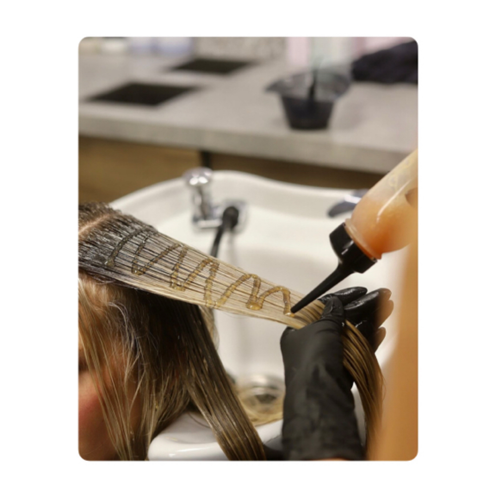 Toner at kenji's Hair Lab in Blacklick, OH