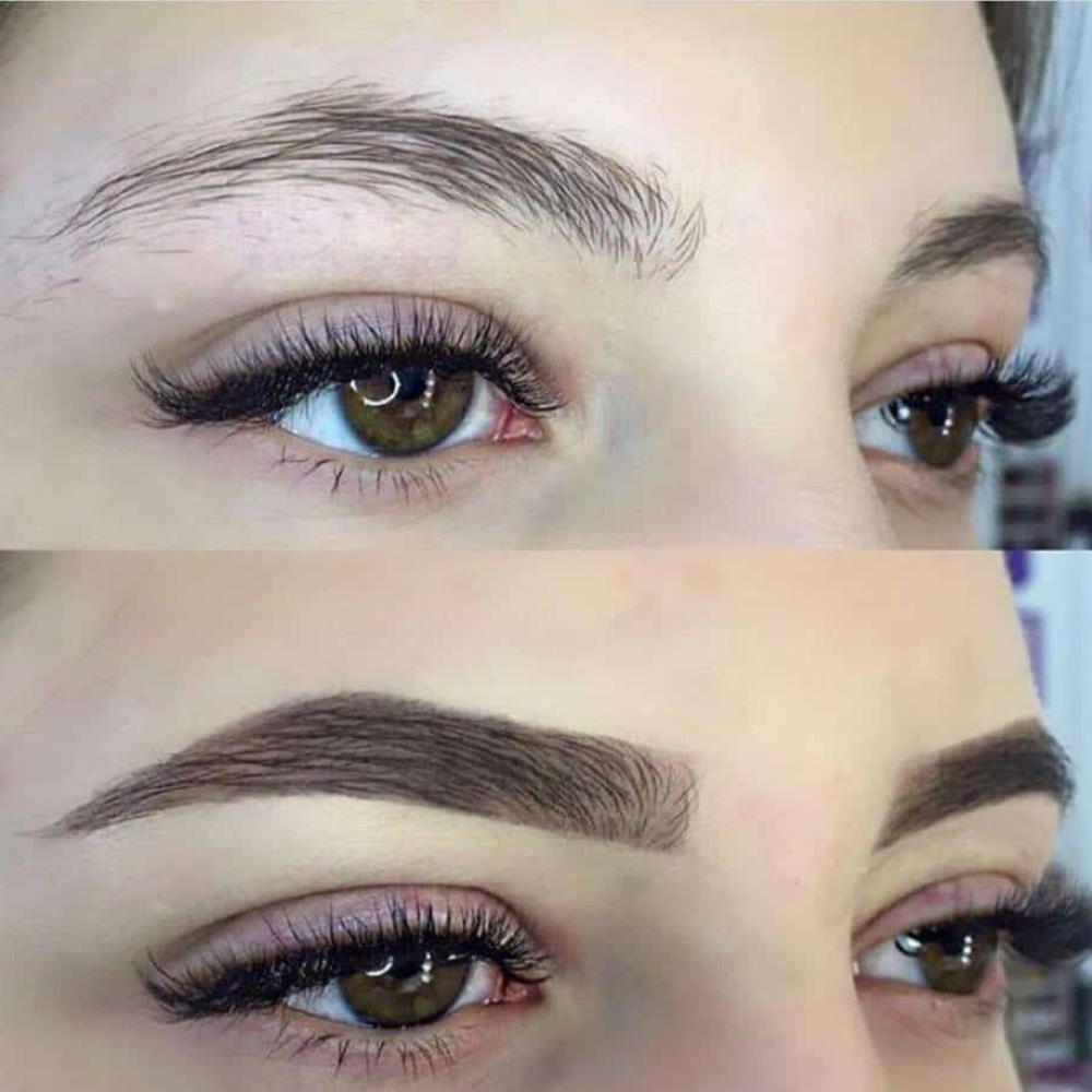 Eyebrown Tint at Q S Hair Extensions in Union City, NJ