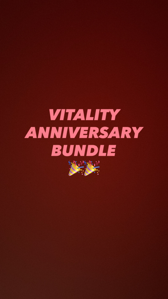 Vitality Anniversary Bundle