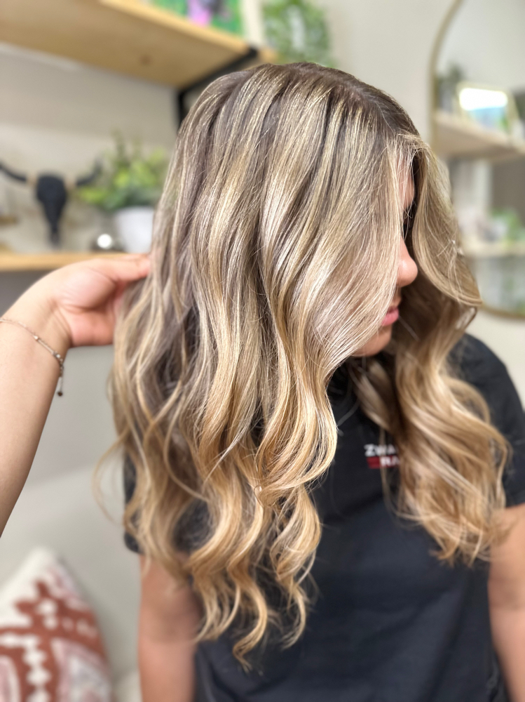 Partial Foil Highlight at Hair by Shania.Sian in Hauppauge, NY