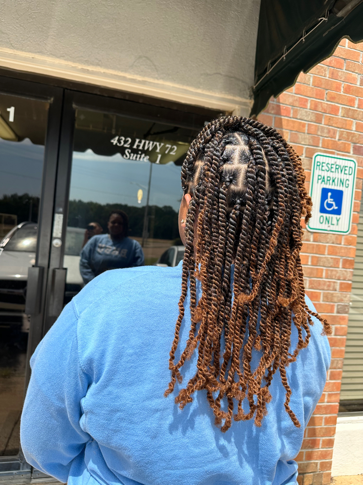 Extended two strand twist at Naturalist CP in Collierville, TN