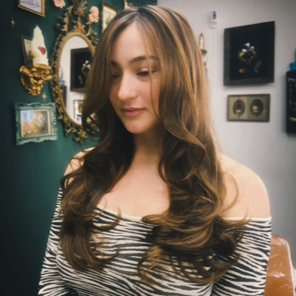 Wash & Blowout at Velvet Moon Hair & Nails Studio in Ventura, CA
