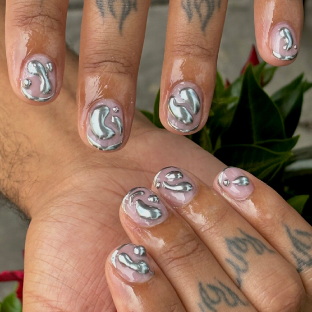 Gel Manicure at Polished on Mane in Woodbury, NJ