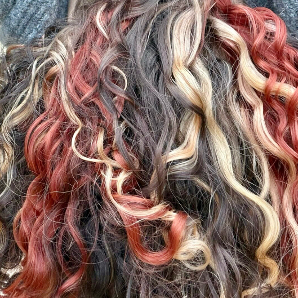 PARTIAL BLOCK COLOR at Hair Bestie Bri in Portland, OR