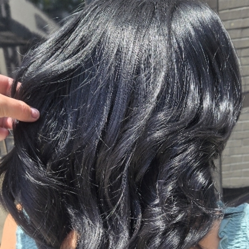 Allover Color= 1 Solid Base Color at Hair By Terra (Indulgence Salon) in Mt. Juliet, TN