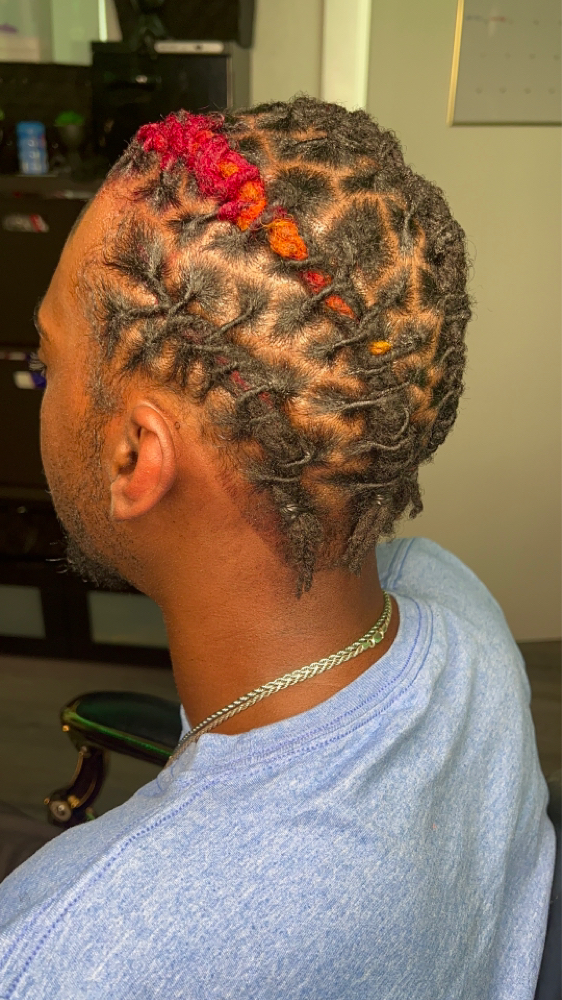 Loc Barrel Twists  (Style Add-On)