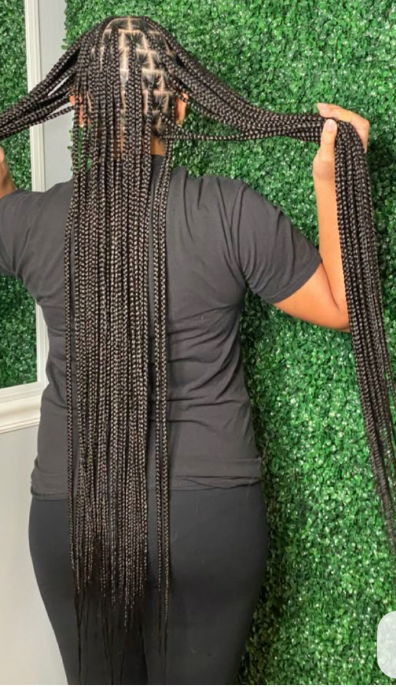 Medium Boxbraid Butt Length