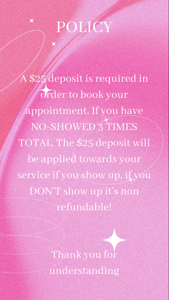 * Policy* at Sweet Wax Bar in Olympia, WA