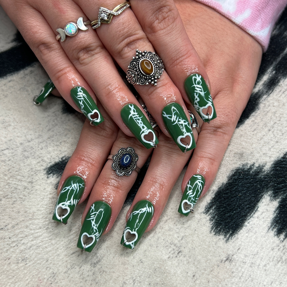 Heart/Star Cut Out Gel-X Tips