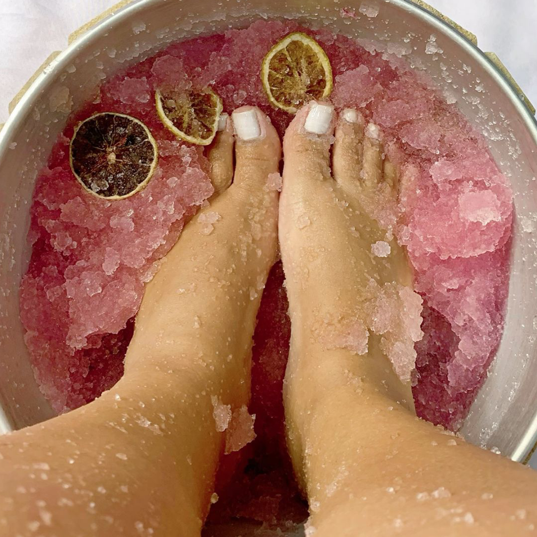 Deluxe Pedicure at Pops Polish in Terre Haute, IN