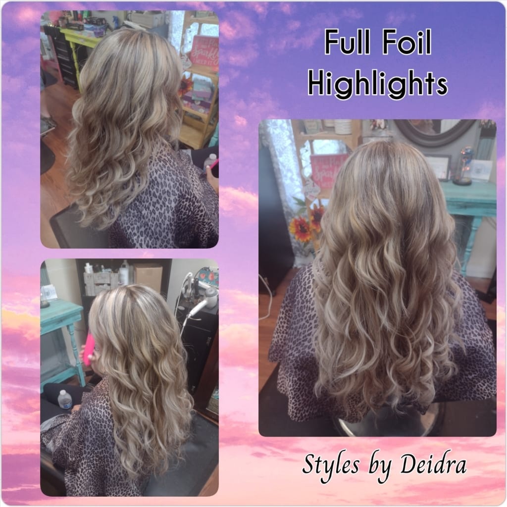 FULL FOIL HIGHLIGHTS OR LOWLIGHTS at Southern Styles Salon & Spa, LLC in Ludowici, GA