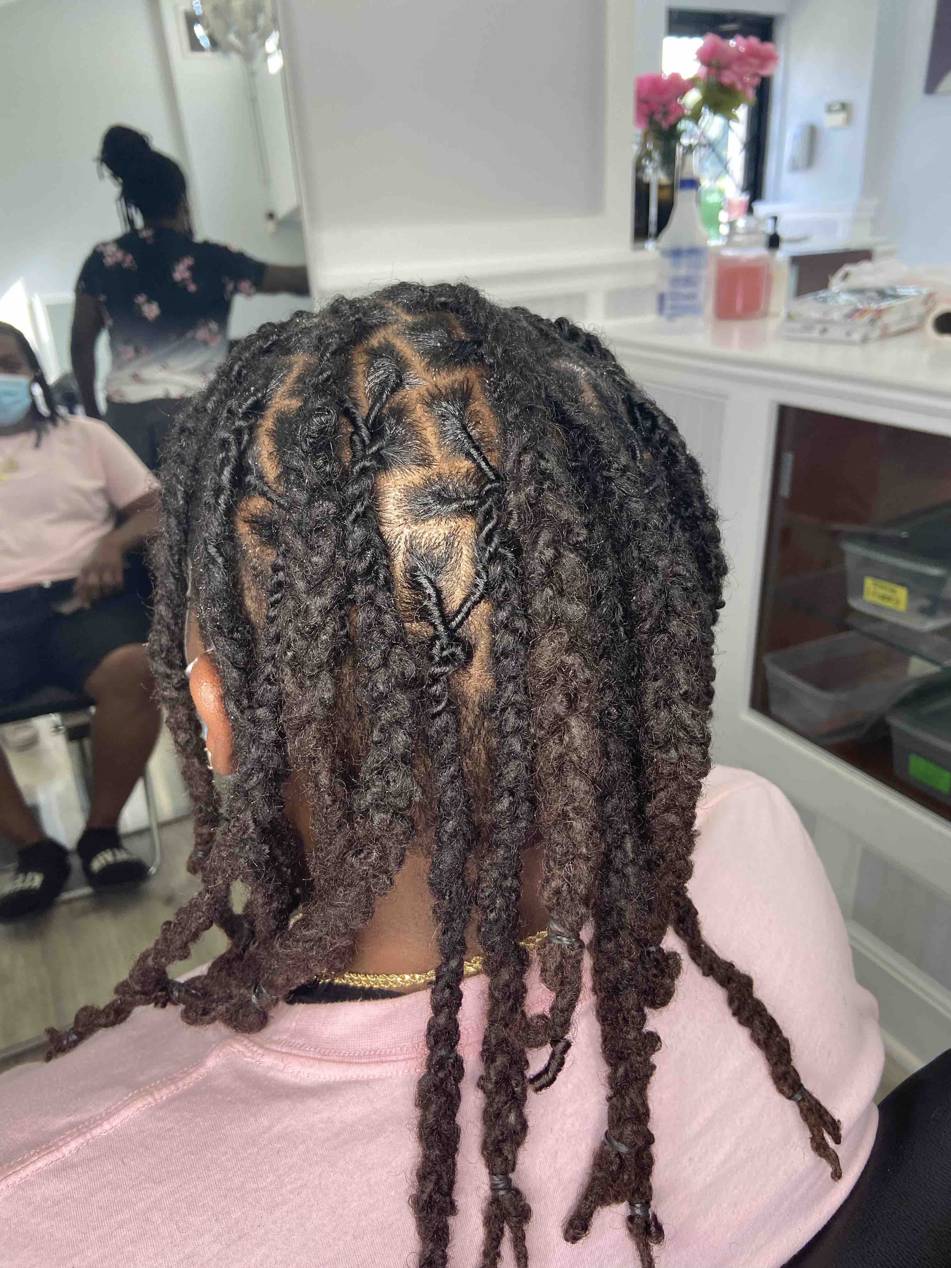 Braided Twists at Rosegold Beauty in Brockton, MA