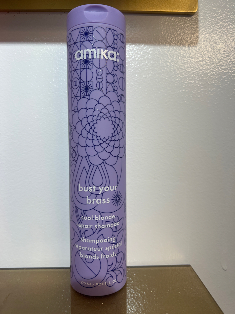 Amika Bust Your Brass Shampoo at REV BEAUTY COLLECTIVE in Cranberry Twp, PA