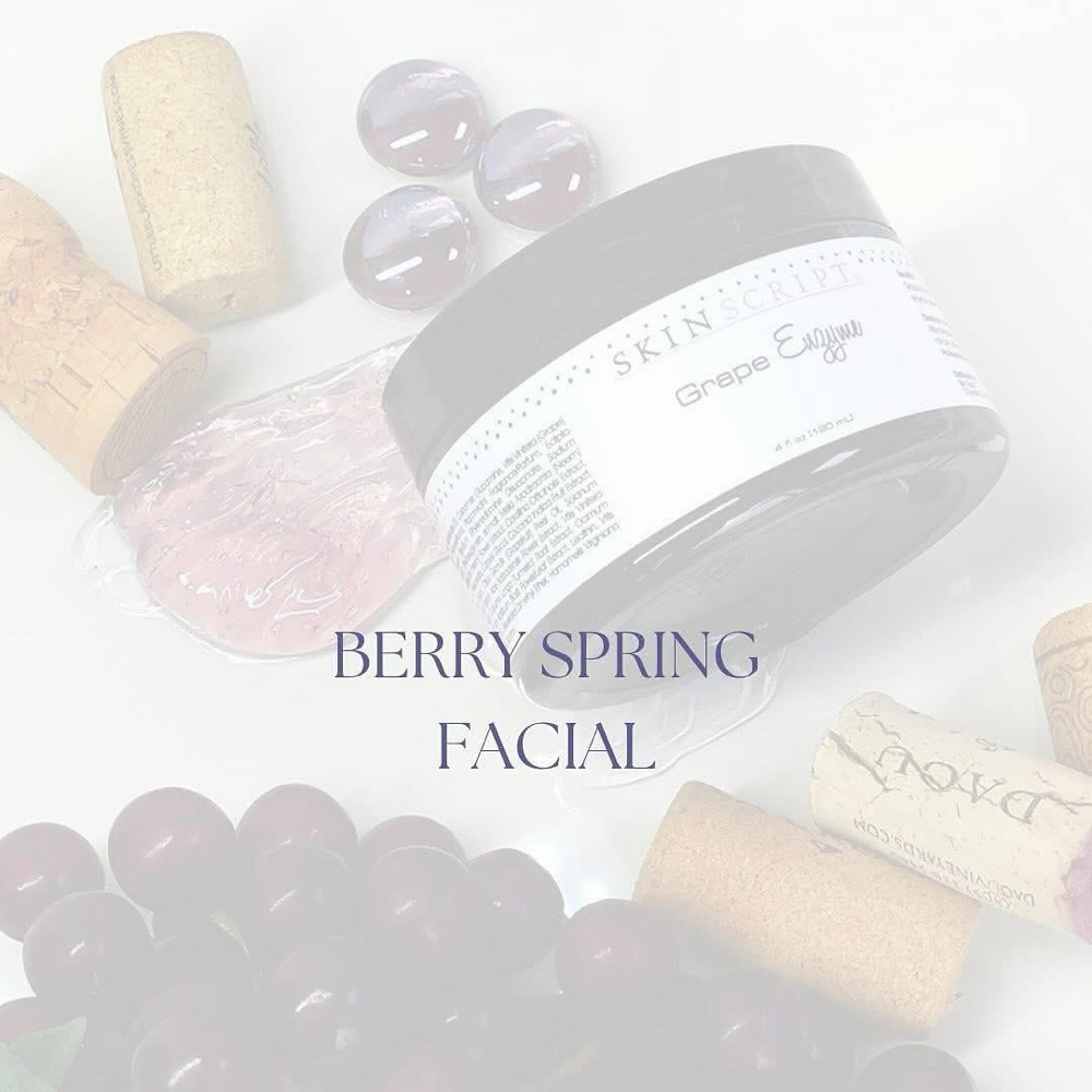 Grape Spring Time Facial at Jo’s Haven in Birnamwood, WI