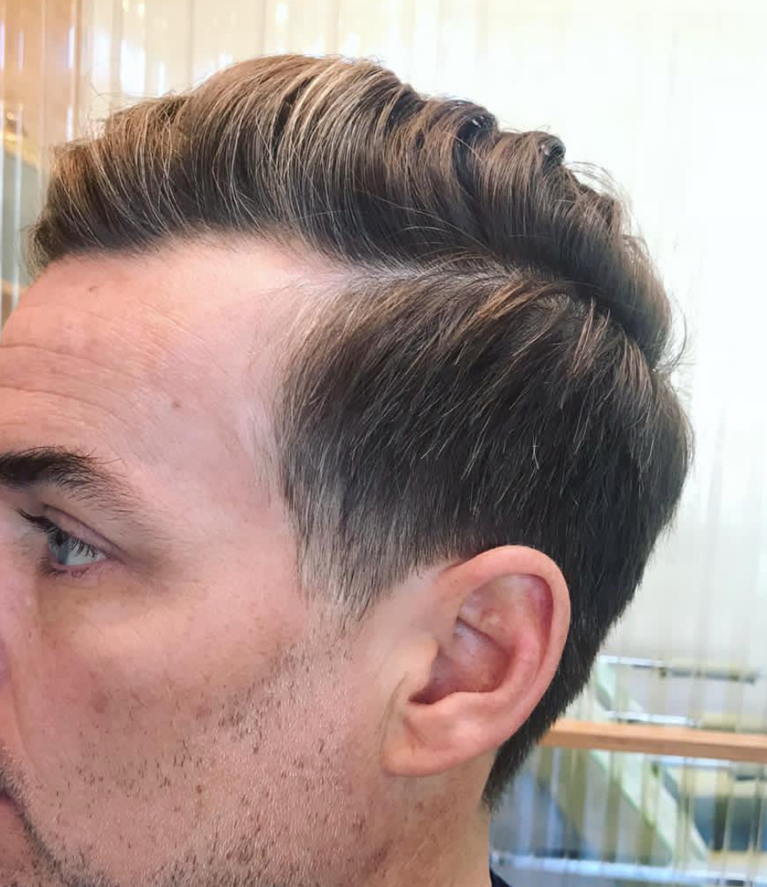 Short clipper cut