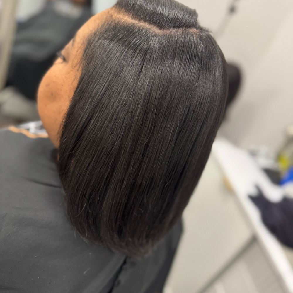 Flat Iron at Perfection by Q Beauty Supply & Salon in Bryant, AR