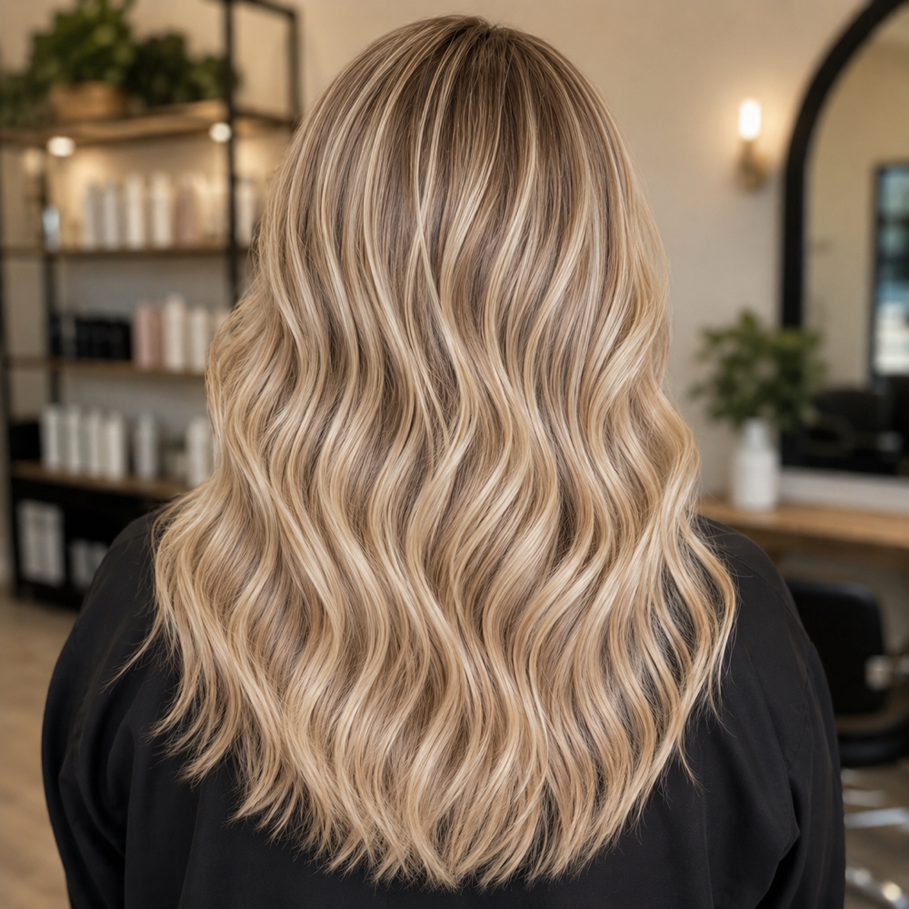 Full Balayage + Babylight at Laughing Crow Salon in Eugene, OR