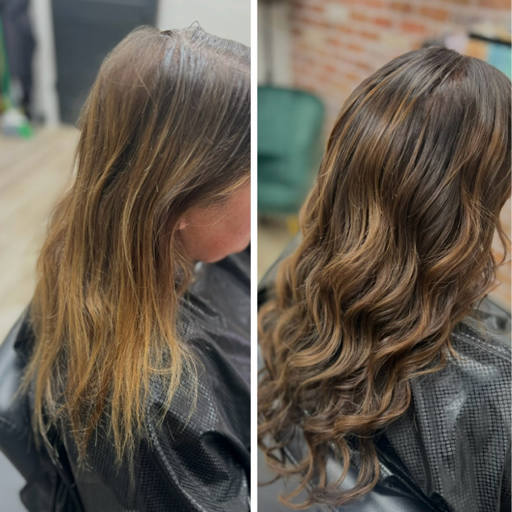 Hand Tied Extensions 2 Rows at Vivid Hair & Makeup Studio By Bailee Hunter in Green Bay, WI