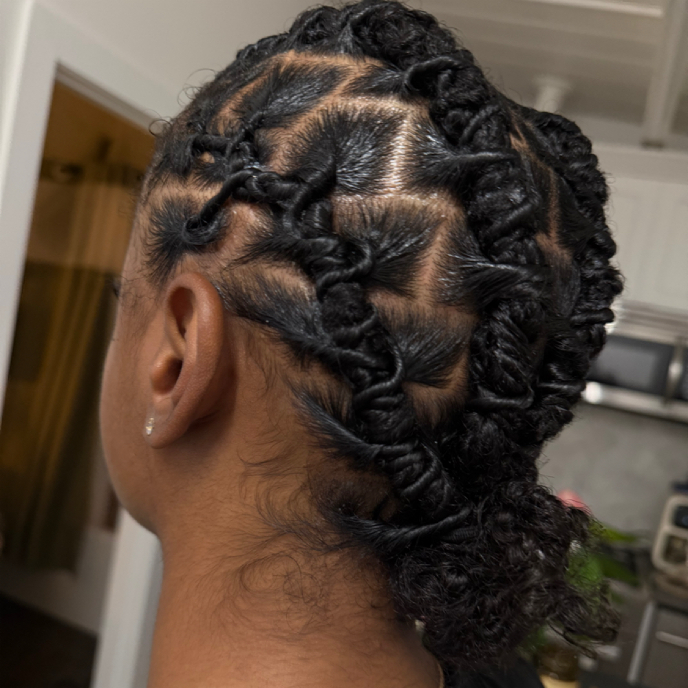 Retwist and Style at kailibraidshair