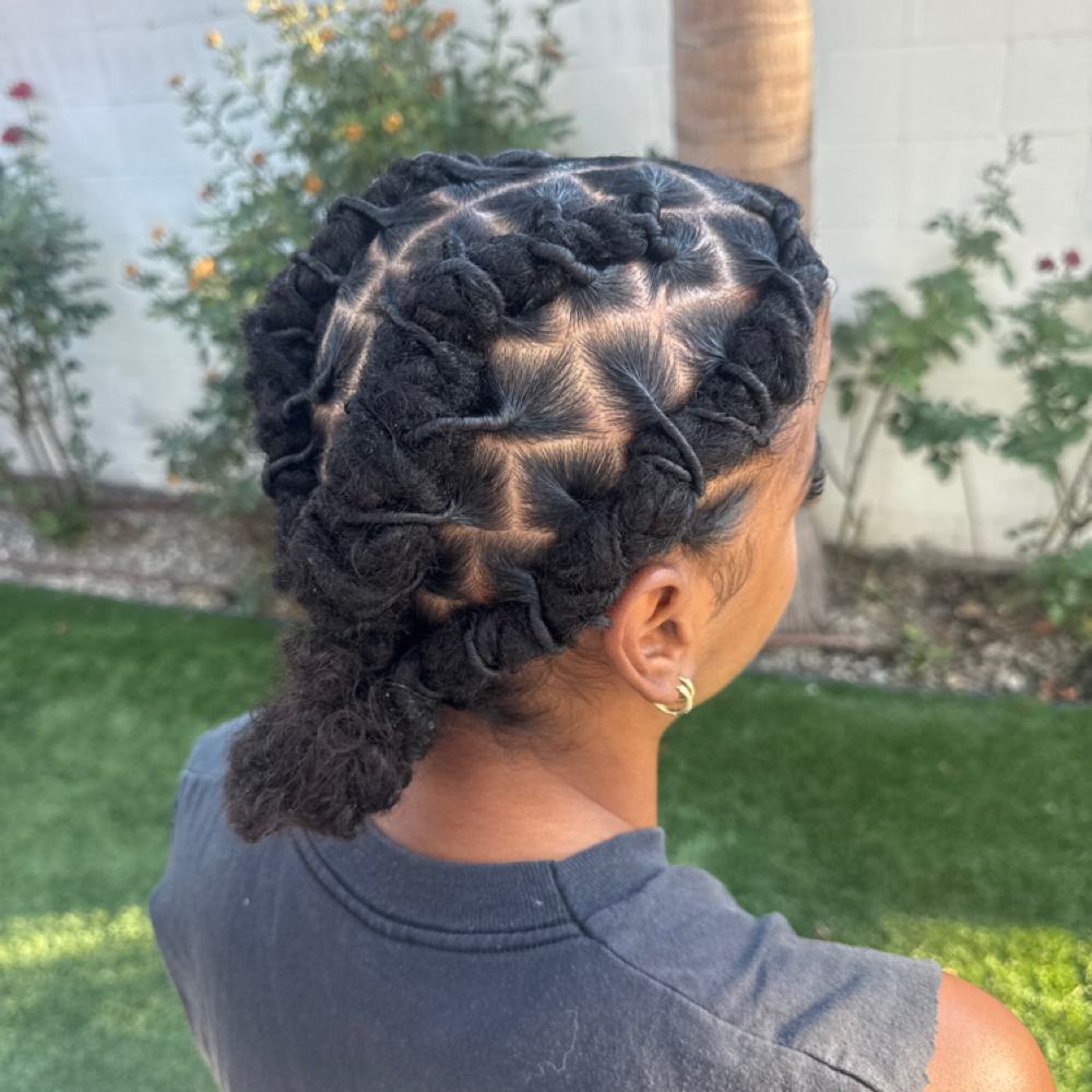 Retwist and Style at kailibraidshair in Los Angeles, CA