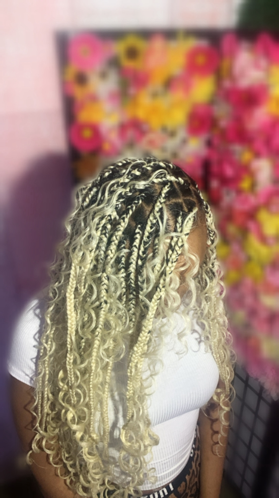 Medium Boho Braids (Human Hair)