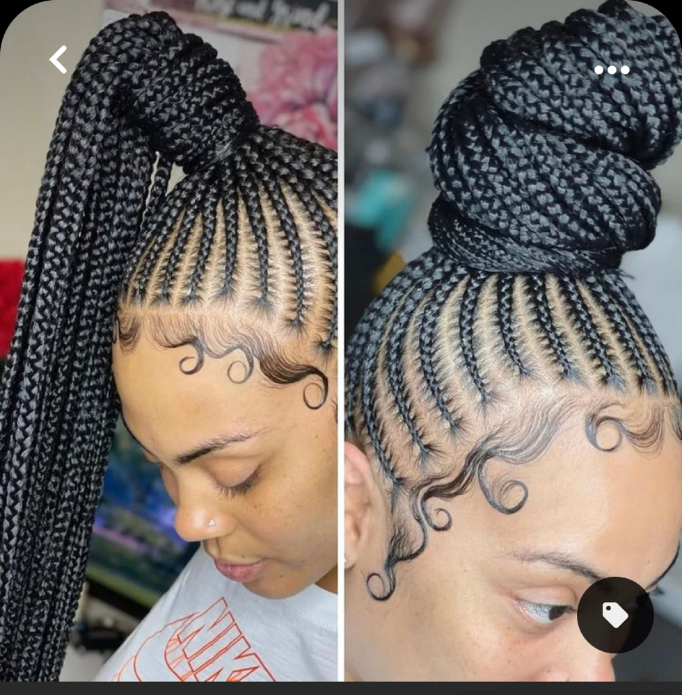 Small Braided Bun