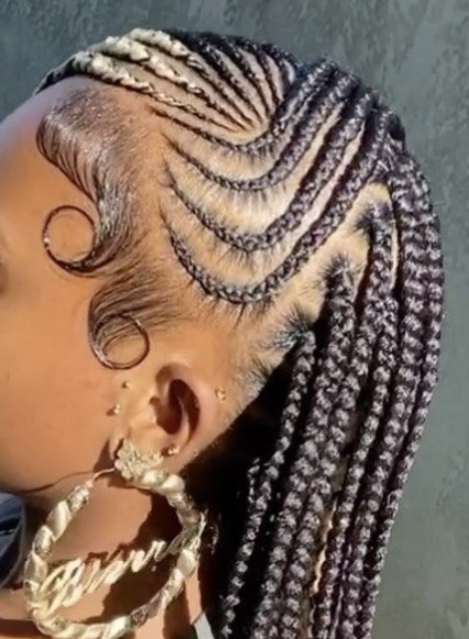 Lemonade braids & Knotless Braids