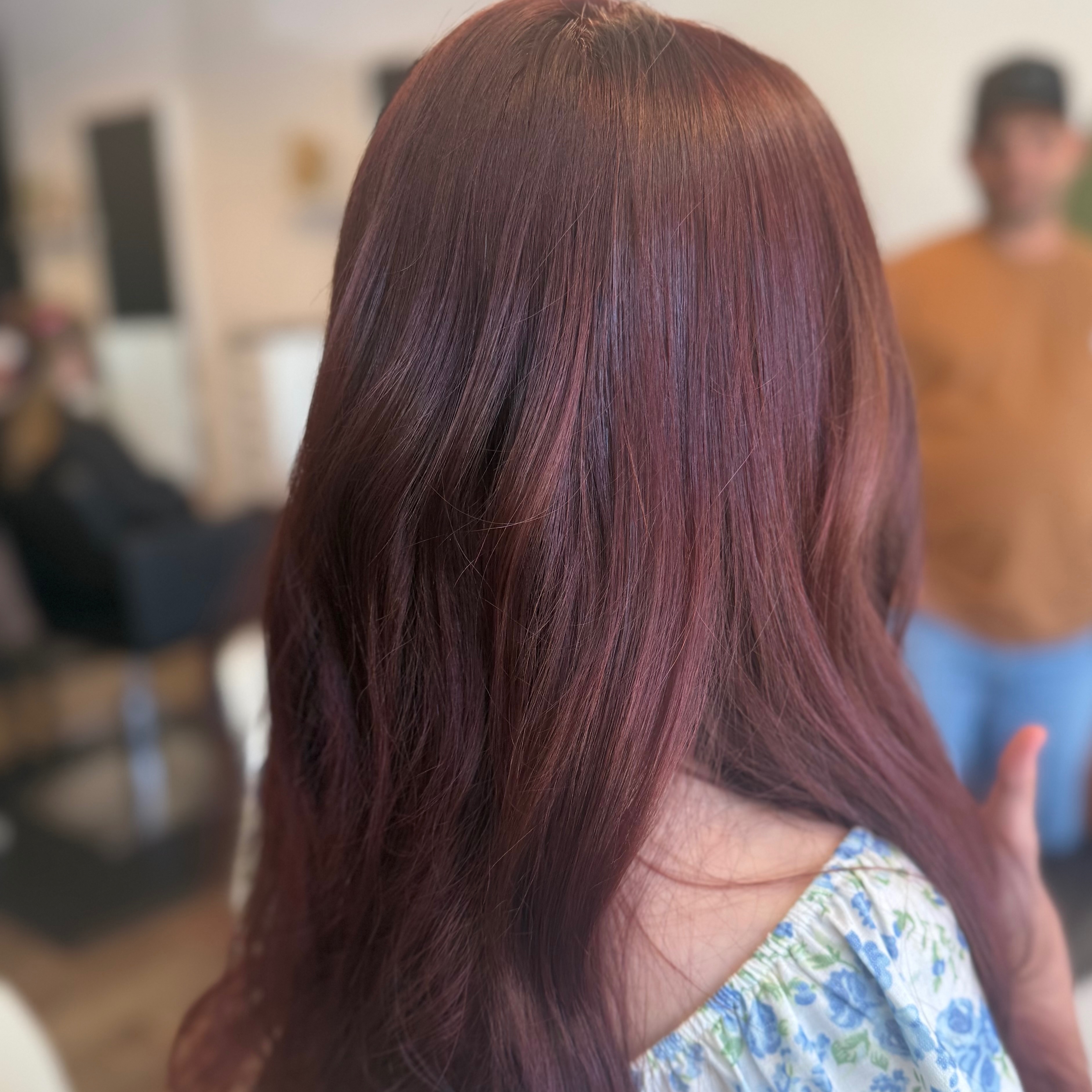 All over color at All About Me Beauty Bar in Labelle, FL