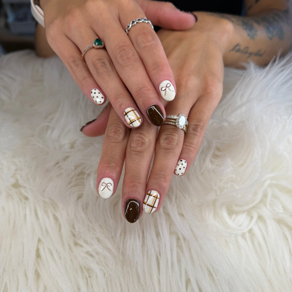 Gel Manicure / Manicura Con Gel at Angie’s Glam Station in Chula Vista, CA