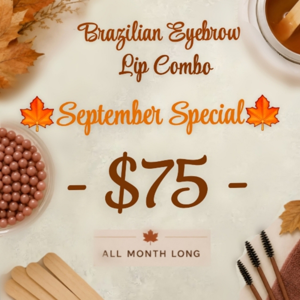 Brazilian Eyebrow Lip Combo Deal at Izzi's Eyes in Sycamore, IL