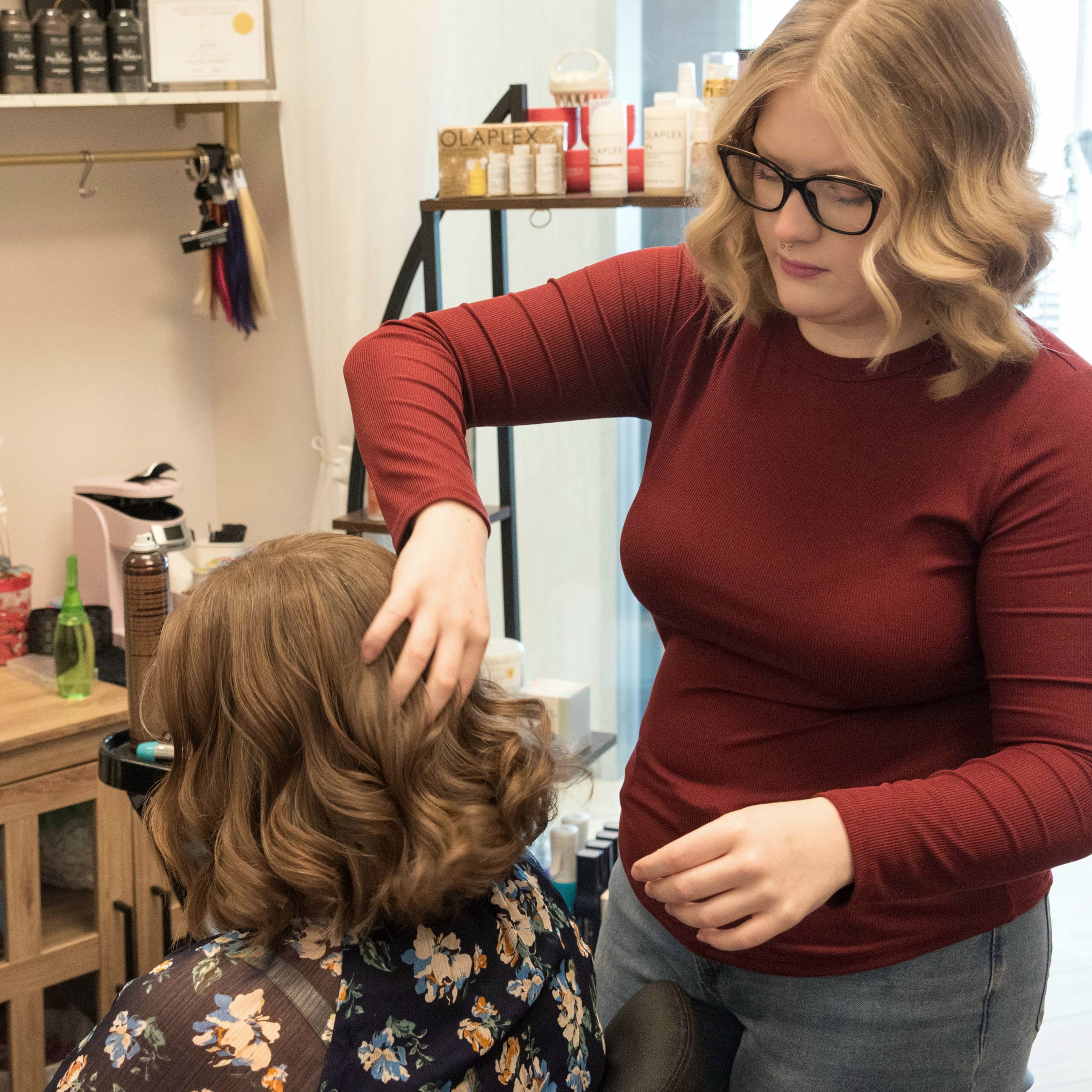 Basic Haircut & Blowout at VS Hair By Sarah in Ann Arbor, MI