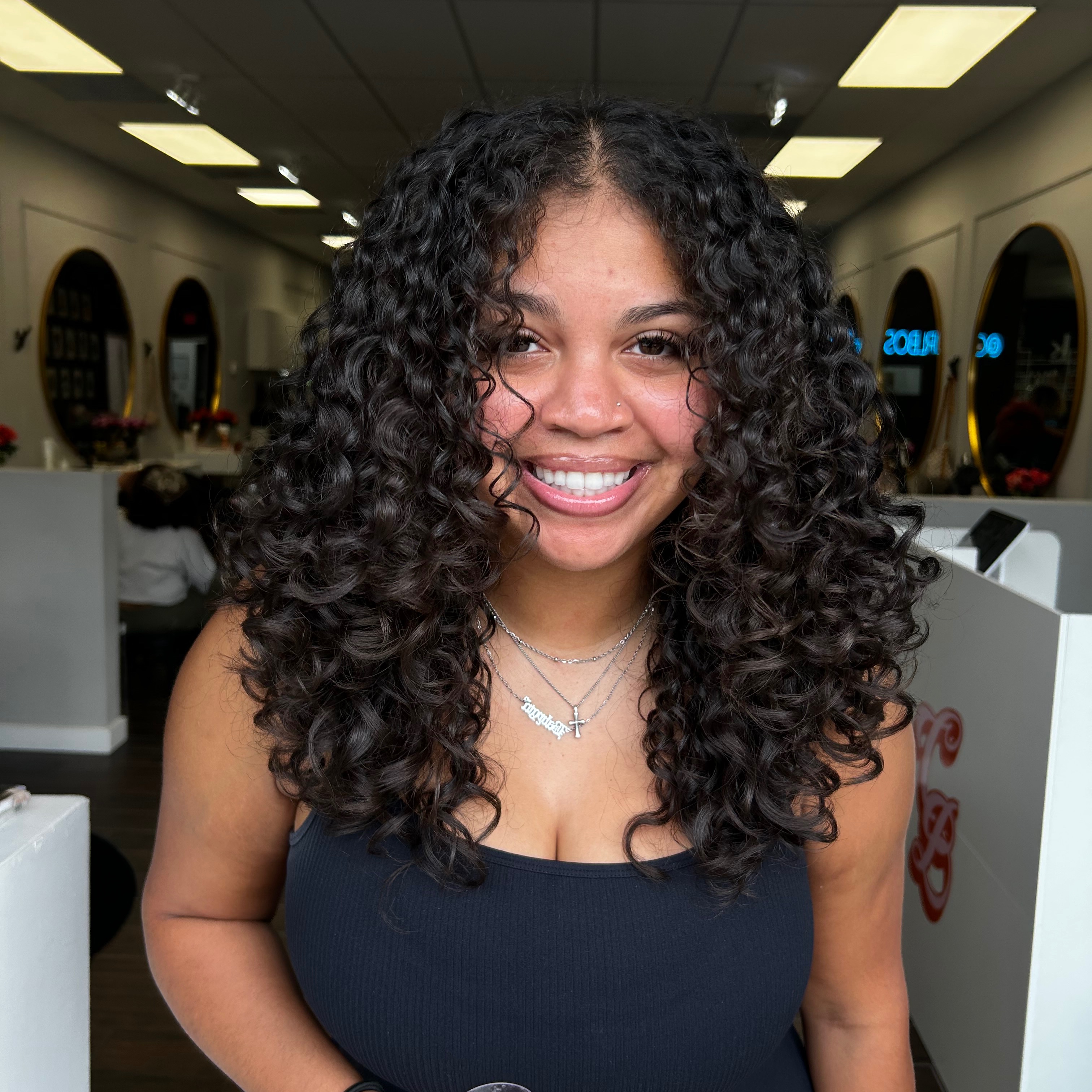 Curly Cut at Abundance Beauty Bar in Houston, TX